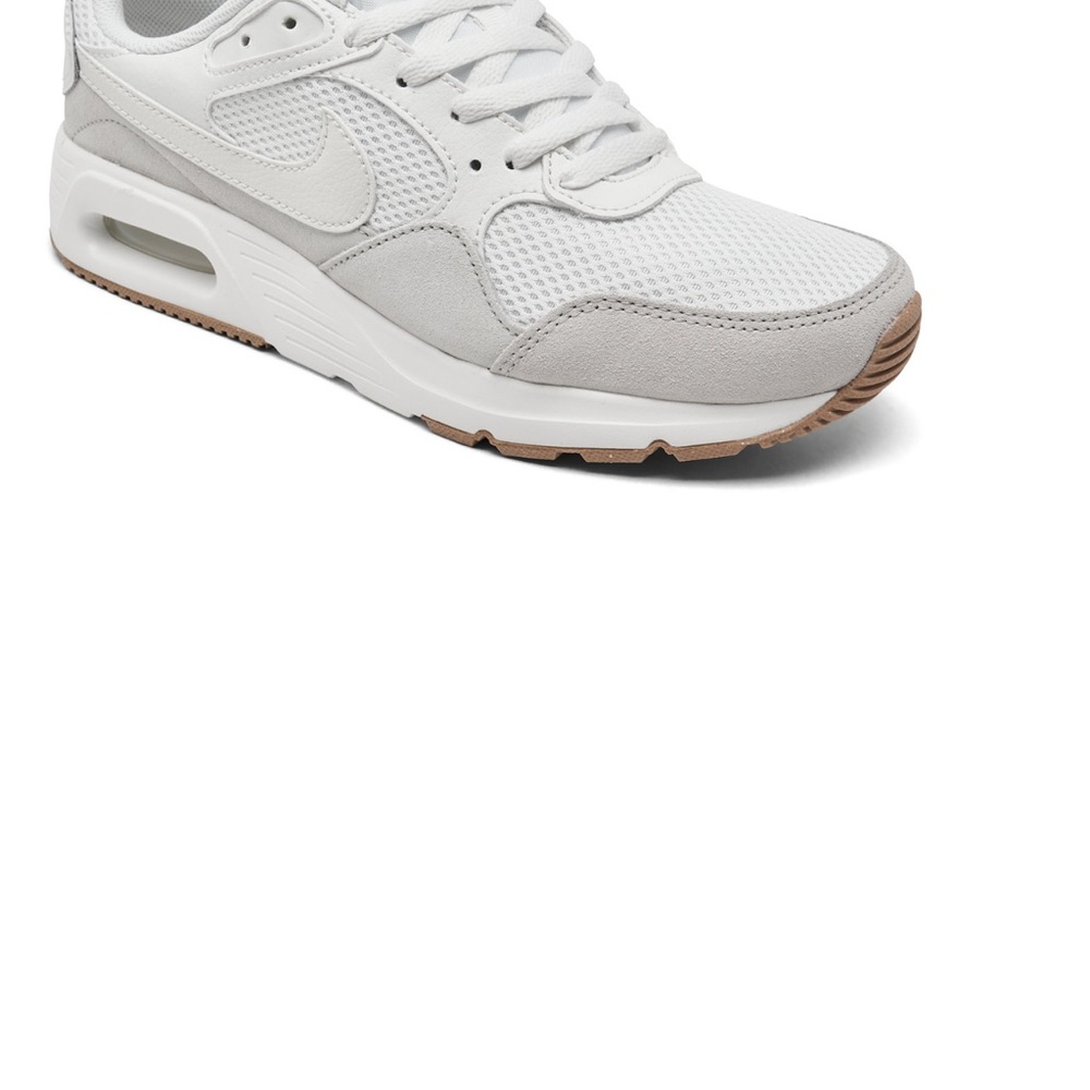 Nike Air Max White and Gray Shoes